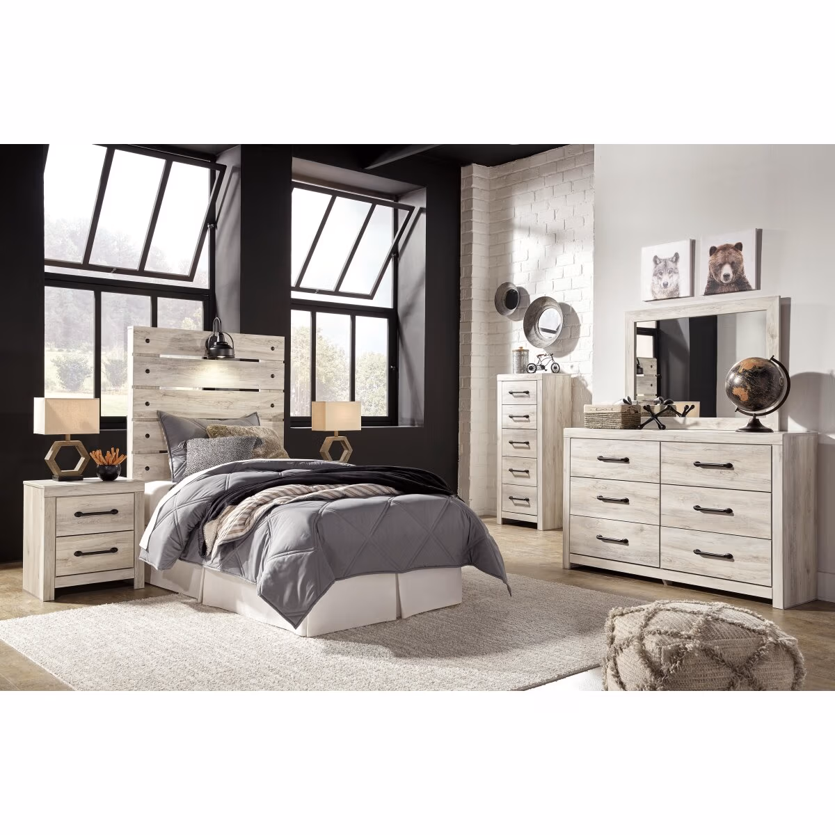 Cambeck Queen Panel Storage Bed, Dresser, Chest and 2 Nightstands - Image 30