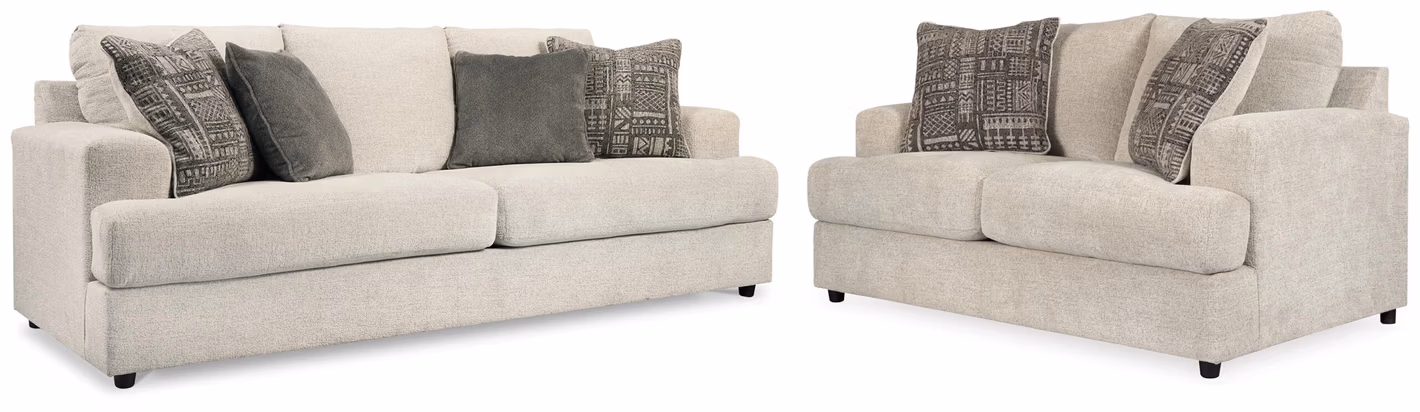 Soletren Queen Sofa Sleeper and Loveseat