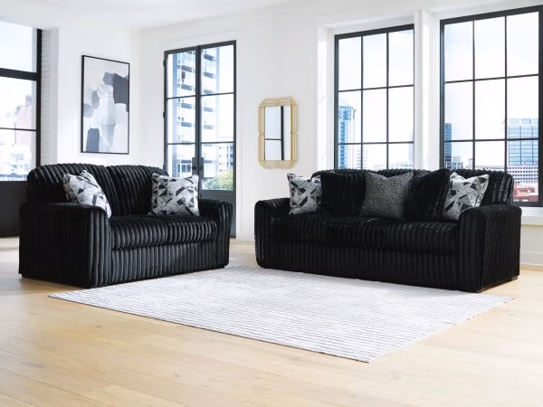Midnight-Madness Sofa and Loveseat - Image 3