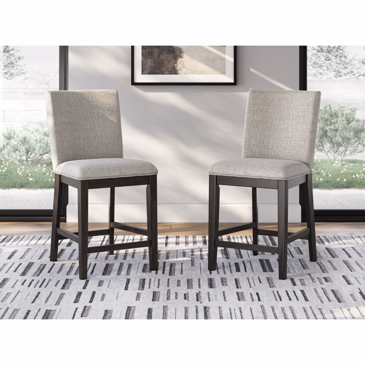 Neymorton Counter Height Barstool (Set of 2) - Image 2