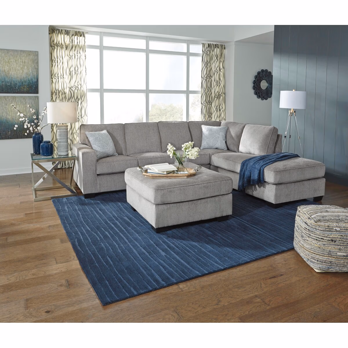 Altari 2-Piece Sleeper Sectional, Loveseat and Ottoman - Image 12