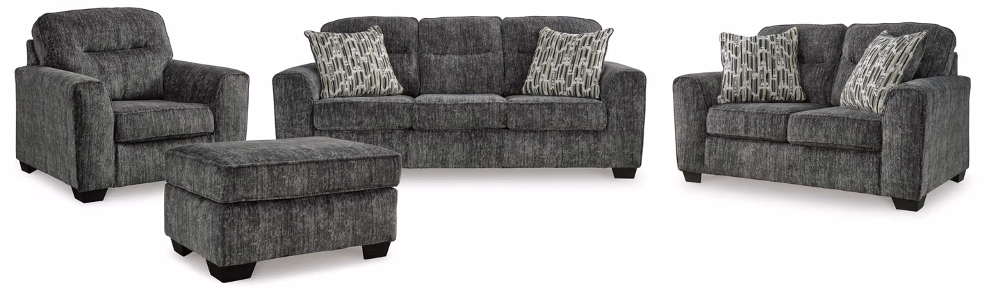 652d0912a7de5bb046bc05705549ca98 Lonoke Sofa, Loveseat, Oversized Chair and Ottoman - Image 1