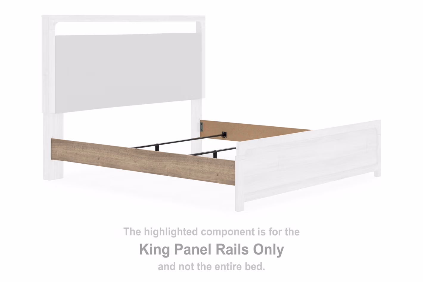Kinlanni King Panel Rails