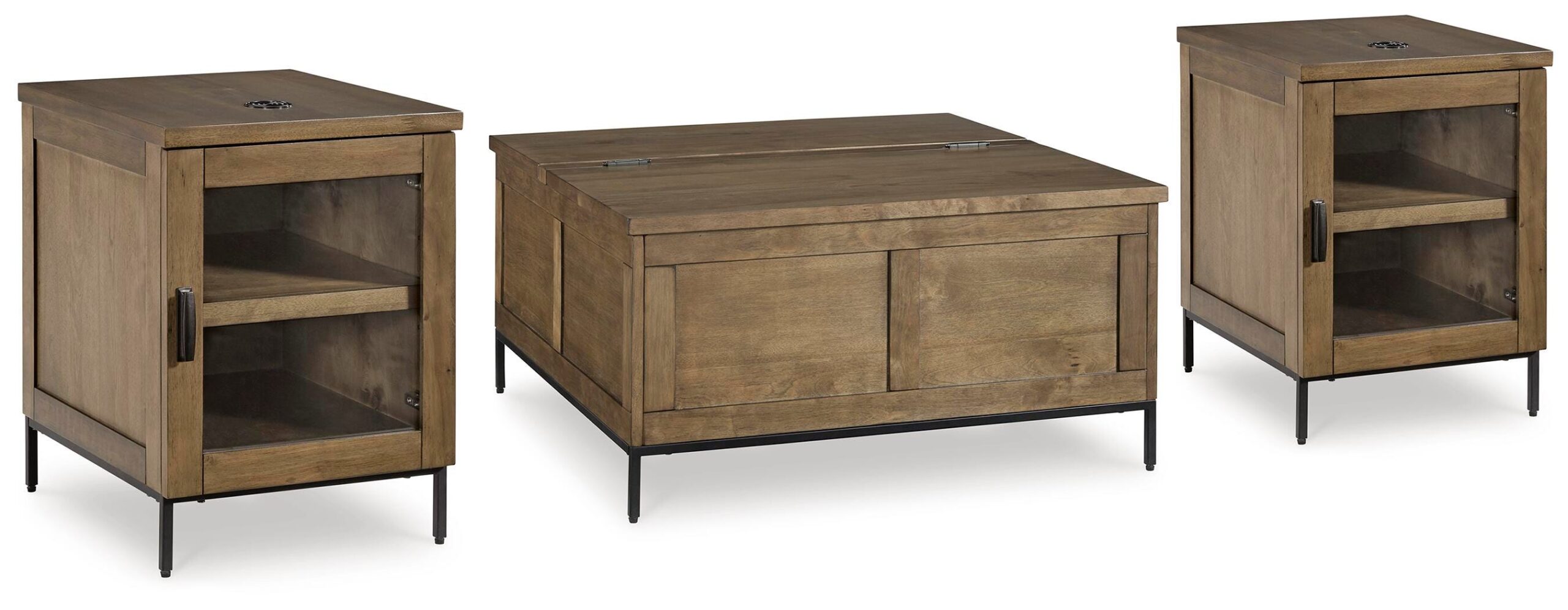 a14fc0d270a2fbf5cc00bb56dcc09580 Torlanta Coffee Table and 2 End Tables - Image 1