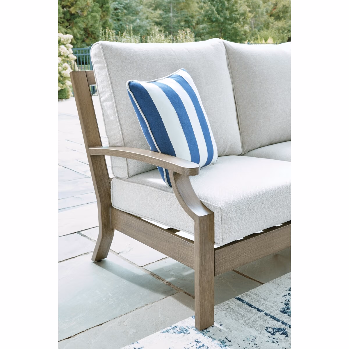Rainier Ranch Outdoor Loveseat with Cushion - Image 7