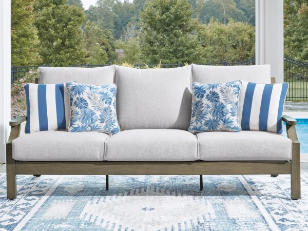 Rainier Ranch Outdoor Sofa with Cushion - Image 3