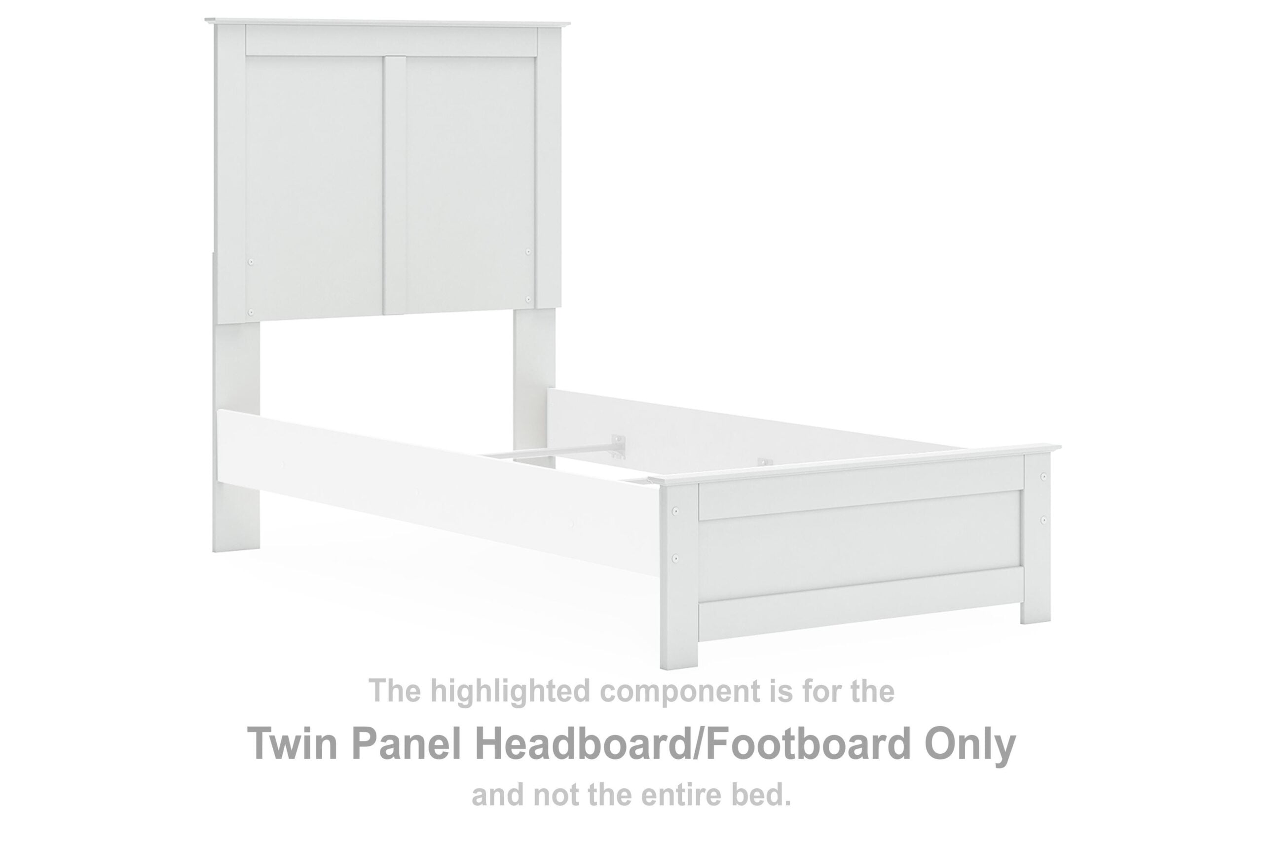 ba4cc296a38f2334151788bb09ec0932 Bostwick Shoals Twin Panel Headboard/Footboard - Image 1