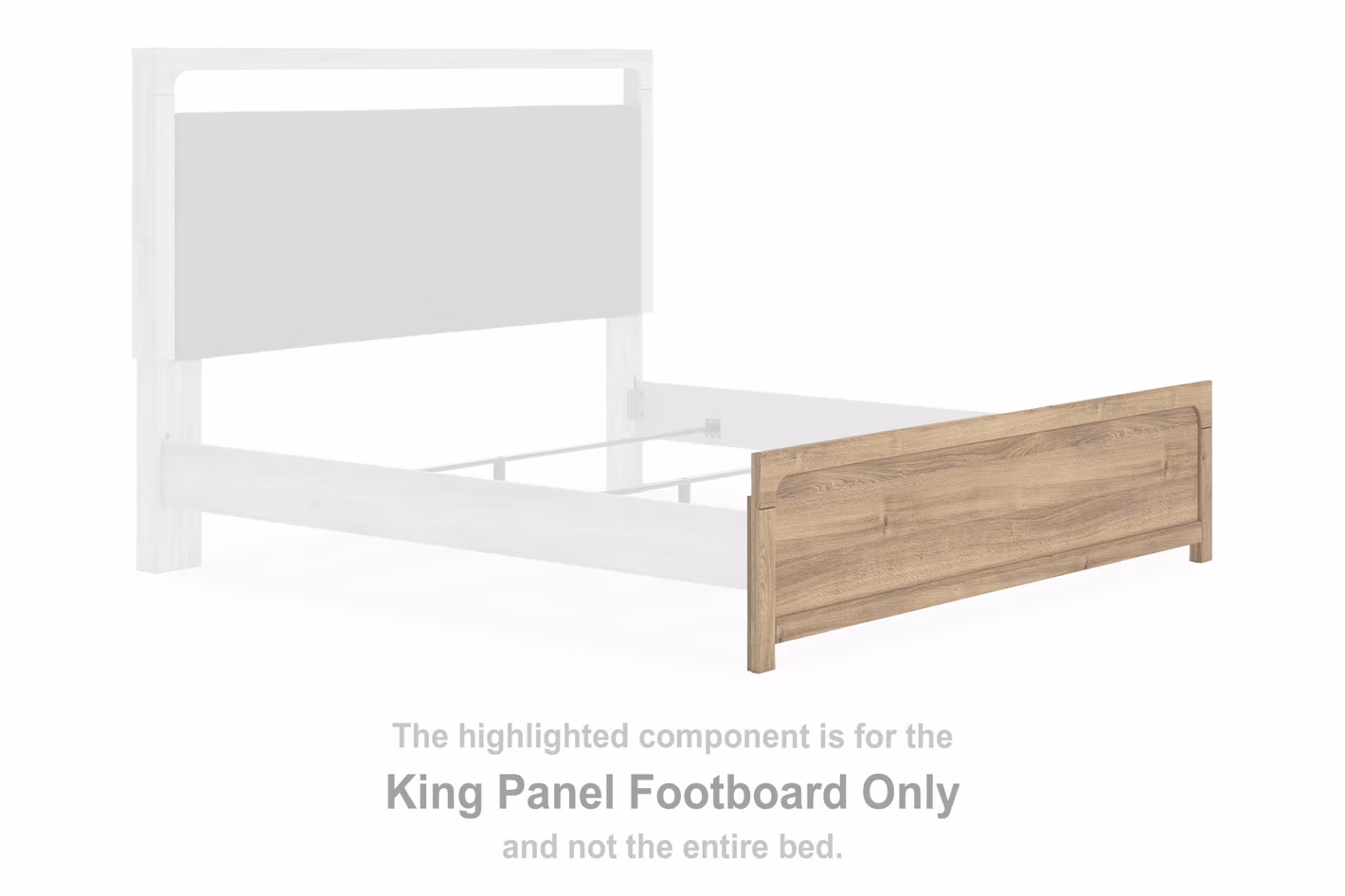 Kinlanni King Panel Footboard