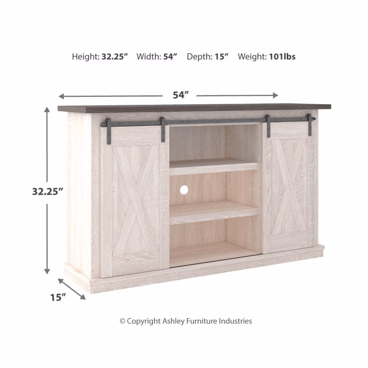 Dorrinson 54" TV Stand - Image 4