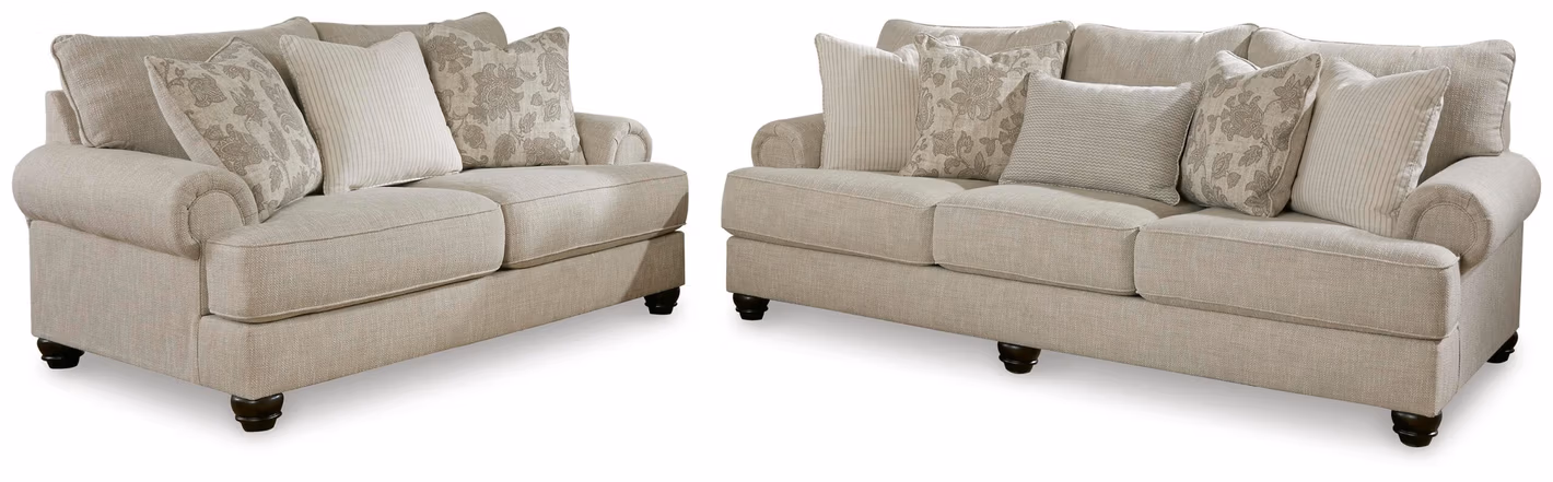 Asanti Sofa and Loveseat